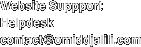 Website Suppport Helpdesk contact@omiddjalili.com